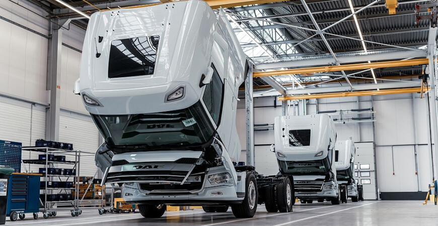 DAF začenja proizvodnjo električnih tovornjakov
